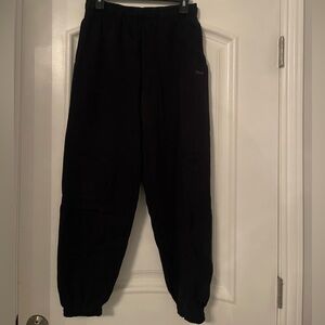 Black TNA sweatpants